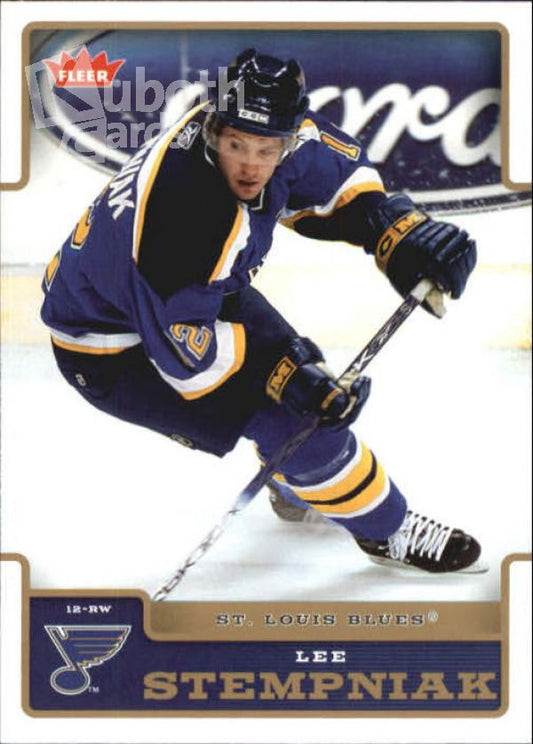 NHL 2006-07 Fleer - No 170 - Lee Stempniak