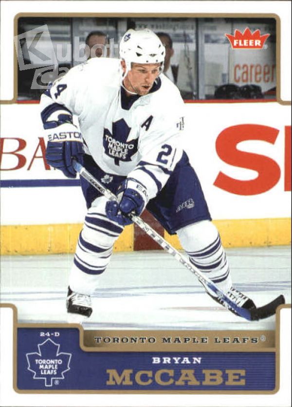 NHL 2006-07 Fleer - No 182 - Bryan McCabe