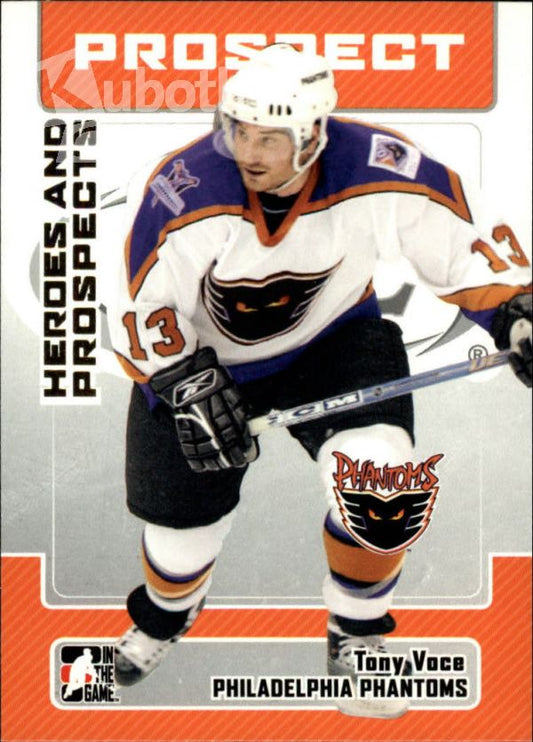 NHL 2006-07 ITG Heroes and Prospects - No 31 - Tony Voce