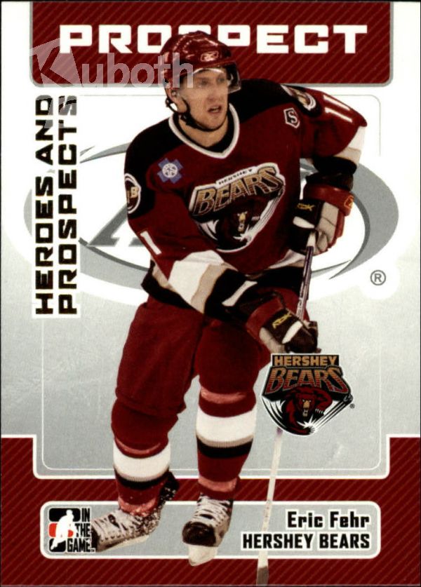 NHL 2006-07 ITG Heroes and Prospects - No 34 - Eric Fehr