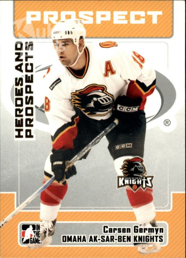 NHL 2006-07 ITG Heroes and Prospects - No 35 - Carsen Germyn