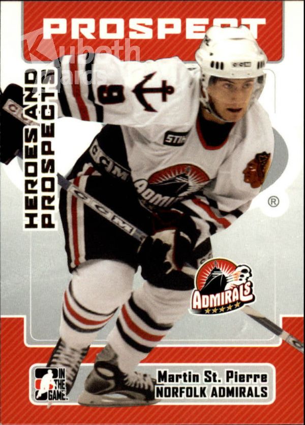 NHL 2006-07 ITG Heroes and Prospects - No 54 - Martin St. Pierre