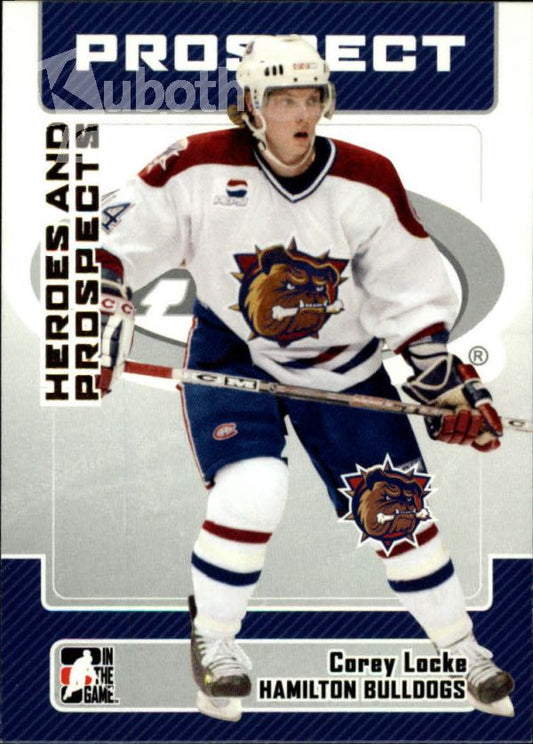 NHL 2006-07 ITG Heroes and Prospects - No 71 - Corey Locke