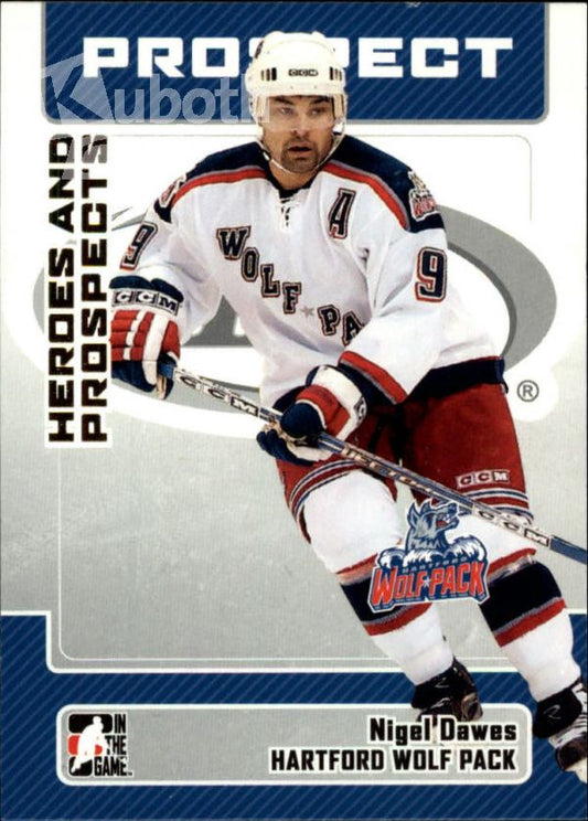 NHL 2006-07 ITG Heroes and Prospects - No 78 - Nigel Dawes