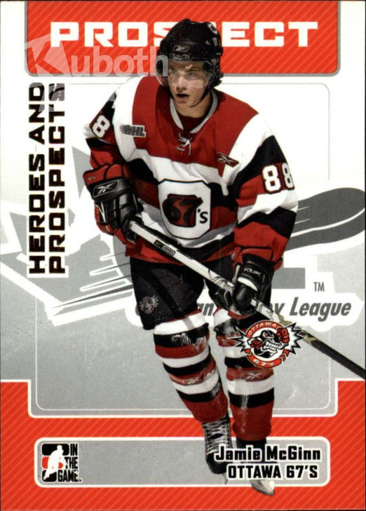 NHL 2006-07 ITG Heroes and Prospects - No 106 - Jamie McGinn