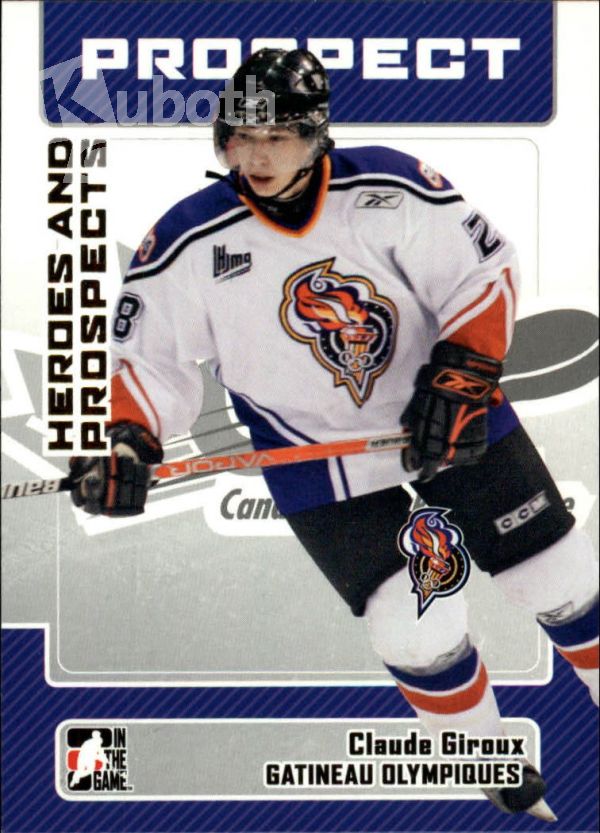 NHL 2006-07 ITG Heroes and Prospects - No 113 - Claude Giroux