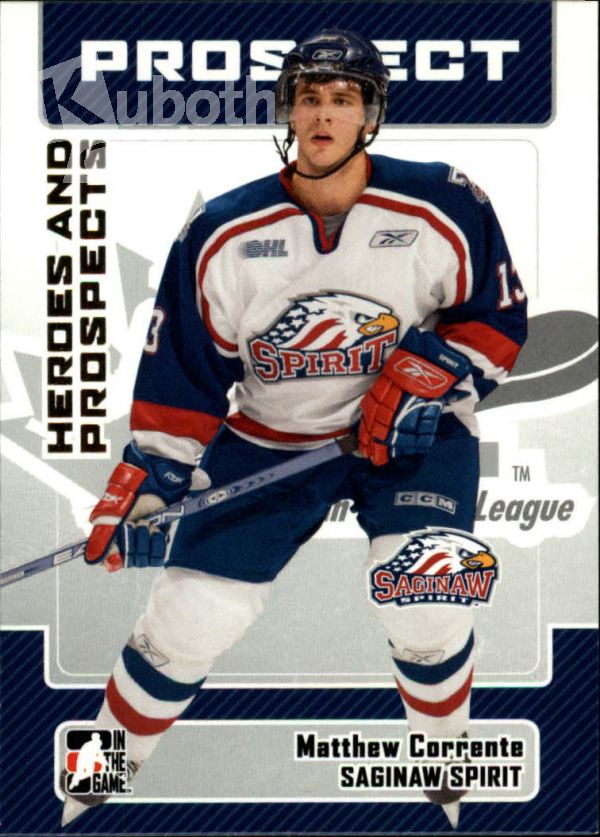 NHL 2006-07 ITG Heroes and Prospects - No 116 - Matthew Corrente