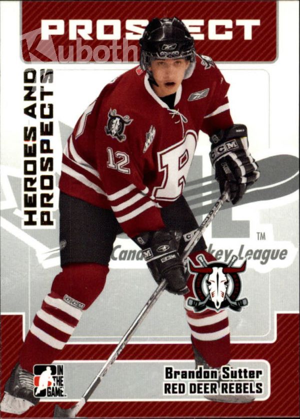 NHL 2006-07 ITG Heroes and Prospects - No 118 - Brandon Sutter