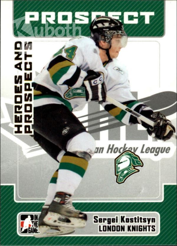 NHL 2006-07 ITG Heroes and Prospects - No 120 - Sergei Kostitsyn