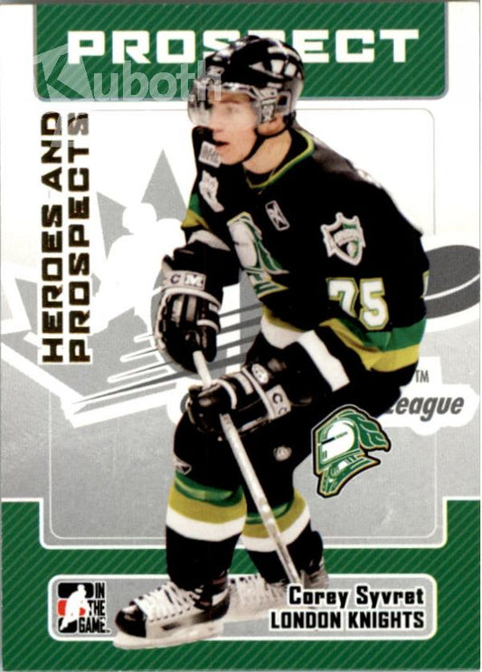 NHL 2006-07 ITG Heroes and Prospects - No 121 - Corey Syvret