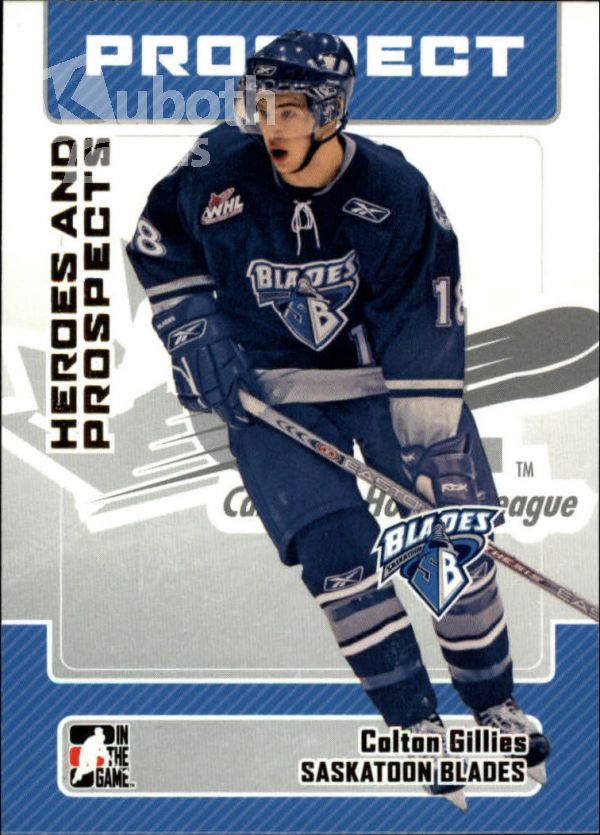 NHL 2006-07 ITG Heroes and Prospects - No 129 - Colton Gillies