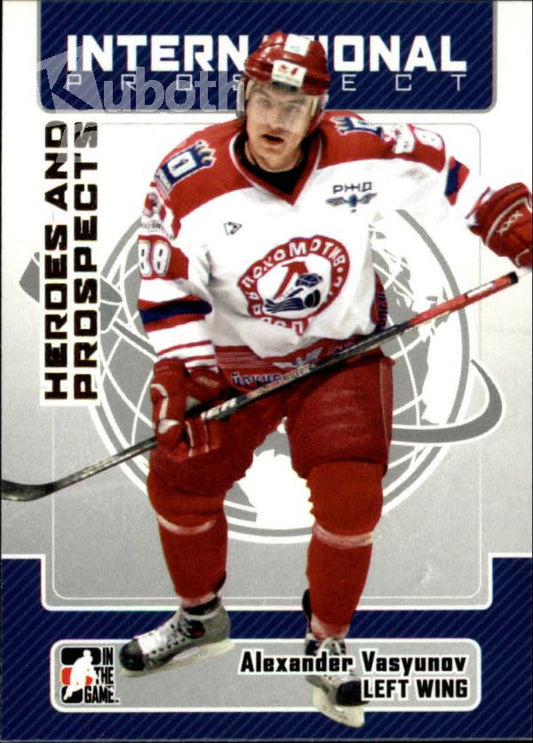 NHL 2006-07 ITG Heroes and Prospects - No 137 - Alexander Vasyunov