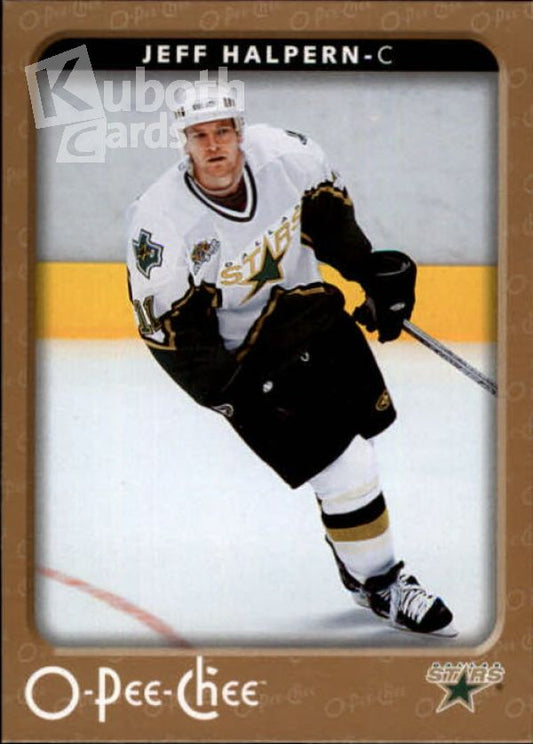 NHL 2006-07 O-Pee-Chee - No 162 - Jeff Halpern