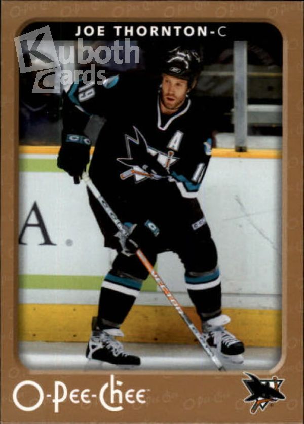 NHL 2006-07 O-Pee-Chee - No 421 - Joe Thornton