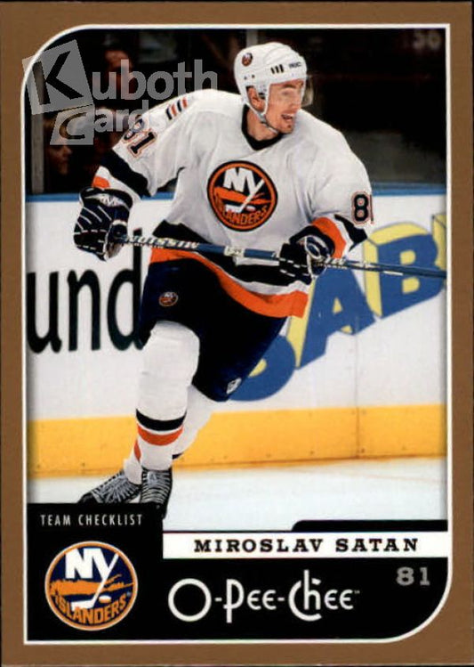 NHL 2006-07 O-Pee-Chee - No 689 - Miroslav Satan