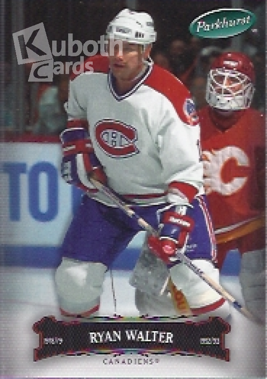 NHL 2006-07 Parkhurst - No 158 - Ryan Walter