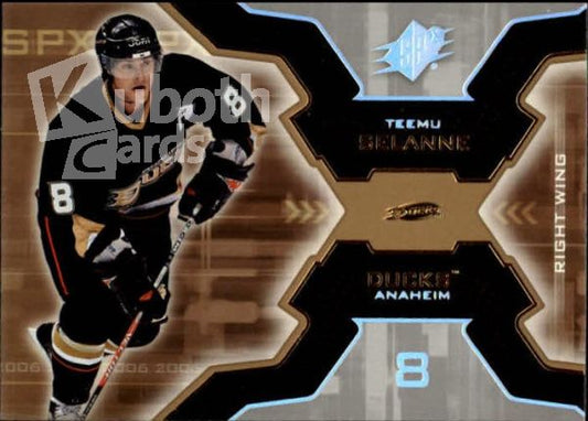 NHL 2006-07 SPx - No 2 - Teemu Selanne