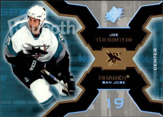 NHL 2006-07 SPx - No 85 - Joe Thornton