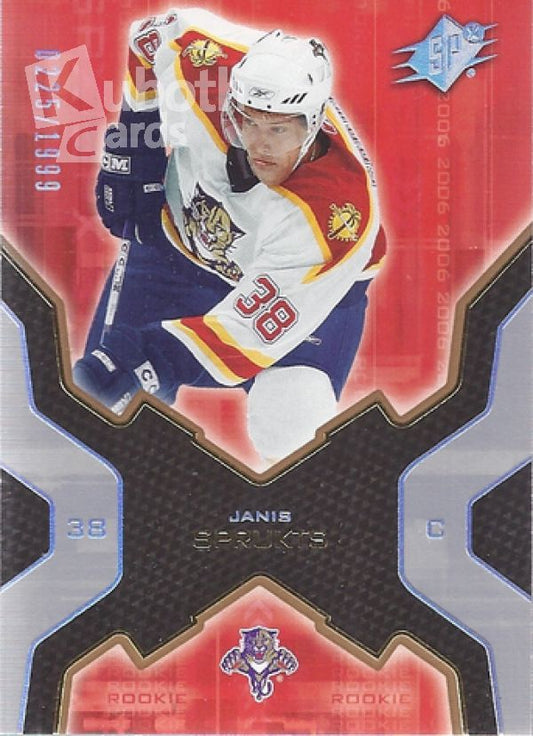 NHL 2006-07 SPx - No 206 - Janis Sprukts