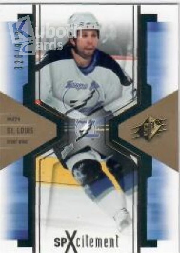 NHL 2006-07 SPx SPxcitement - No X89 - Martin St. Louis