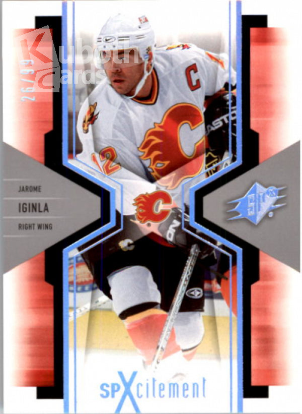 NHL 2006-07 SPx SPxcitement Spectrum - No X15 - Jarome Iginla