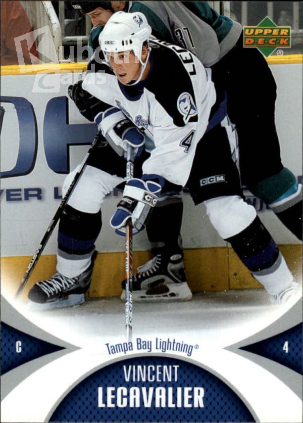 NHL 2006-07 UD Mini Jersey Collection - No 87 - Vincent Lecavalier