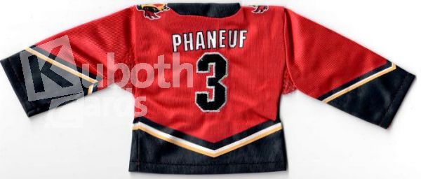 NHL 2006-07 UD Mini Jersey Collection Jerseys - No DP - Dion Phaneuf