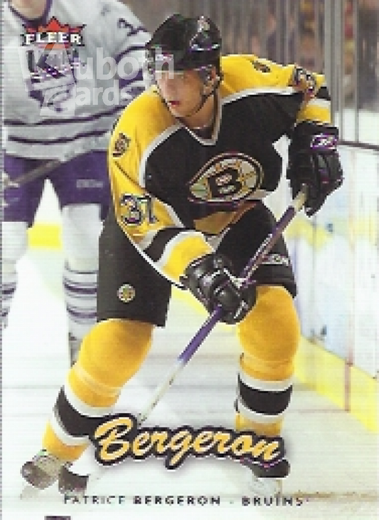 NHL 2006-07 Ultra - No 14 - Patrice Bergeron