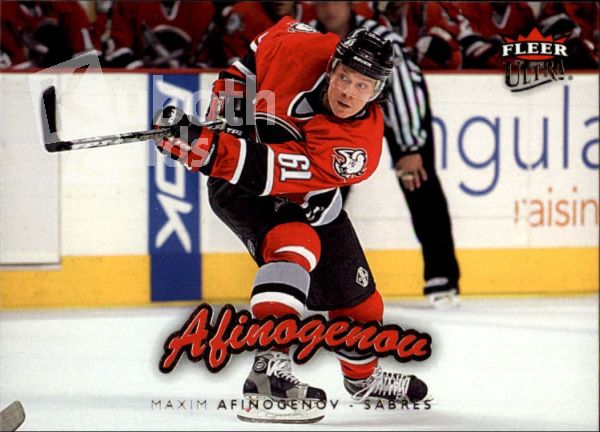 NHL 2006-07 Ultra - No 23 - Maxim Afinogenov