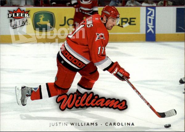 NHL 2006-07 Ultra - No. 38 - Justin Williams