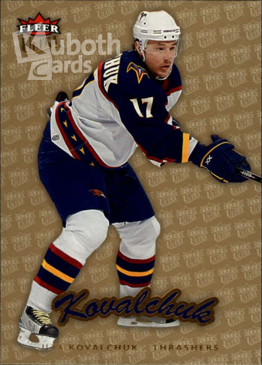 NHL 2006-07 Ultra Gold Medallion - No 11 - Ilya Kovalchuk