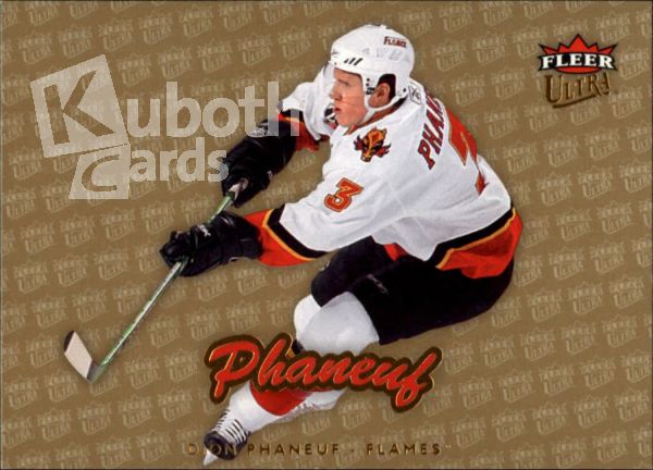 NHL 2006-07 Ultra Gold Medallion - No. 33 - Dion Phaneuf