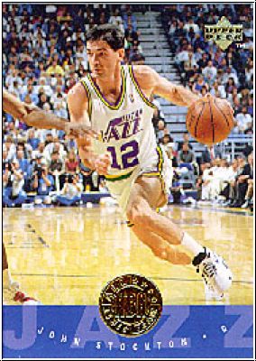 NBA 1995-96 Upper Deck - No 169 - John Stockton