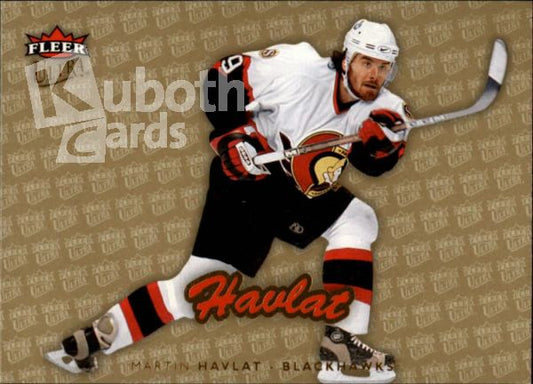 NHL 2006-07 Ultra Gold Medallion - No. 45 - Martin Havlat