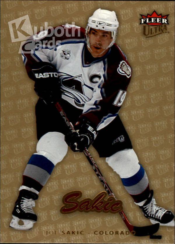 NHL 2006-07 Ultra Gold Medallion - No. 49 - Joe Sakic