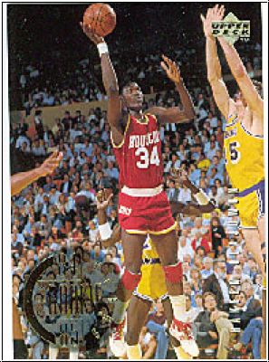 NBA 1995-96 Upper Deck - No 138 - Hakeem Olajuwon