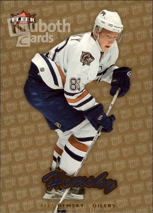 NHL 2006-07 Ultra Gold Medallion - No. 76 - Ales Hemsky