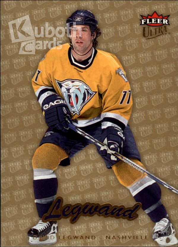 NHL 2006-07 Ultra Gold Medallion - No 111 - David Legwand