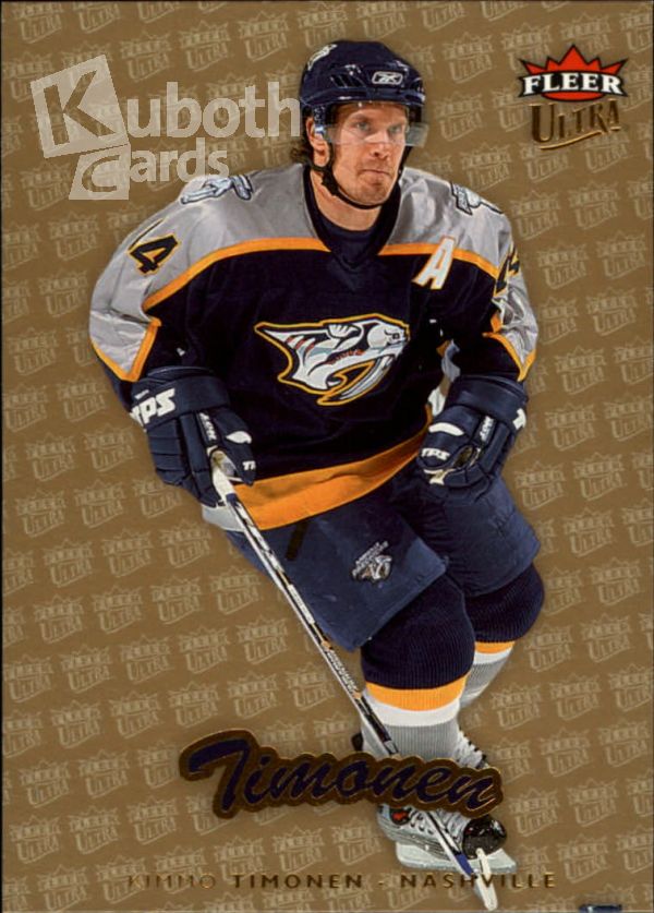 NHL 2006-07 Ultra Gold Medallion - No 114 - Kimmo Timonen