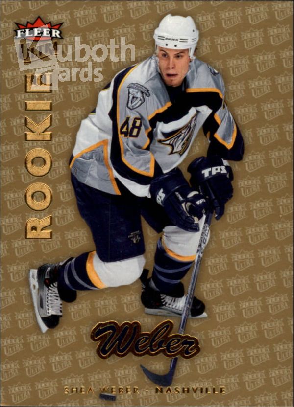 NHL 2006-07 Ultra Gold Medallion - No 211 - Shea Weber