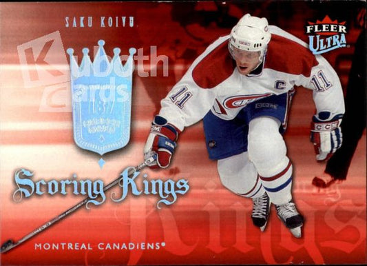 NHL 2006-07 Ultra Scoring Kings - No SK27 - Saku Koivu