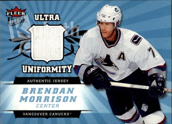 NHL 2006-07 Ultra Uniformity - No U-BM - Brendan Morrison