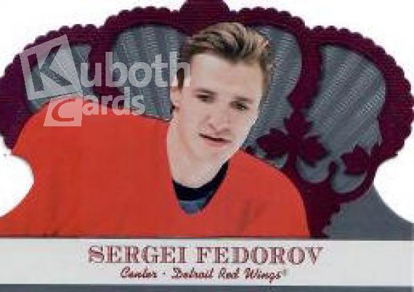 NHL 2000-01 Crown Royale Red - No. 38 - Sergei Fedorov