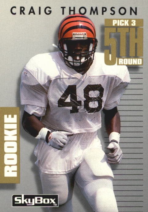 NFL 1992 SkyBox Prime Time - No 233 - Craig Thompson