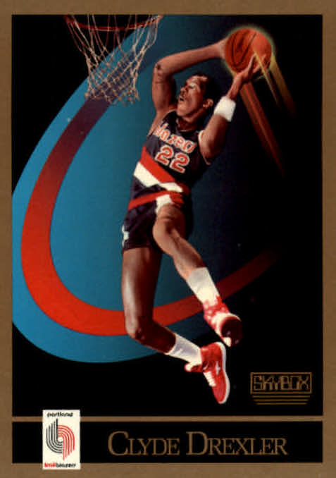 NBA 1990-91 SkyBox - No 233 - Clyde Drexler