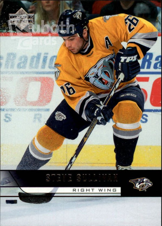 NHL 2006-07 Upper Deck - No 107 - Steve Sullivan