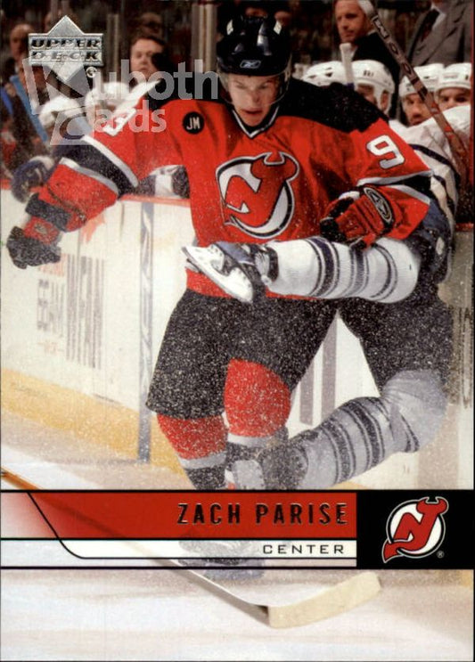 NHL 2006-07 Upper Deck - No 116 - Zach Parise