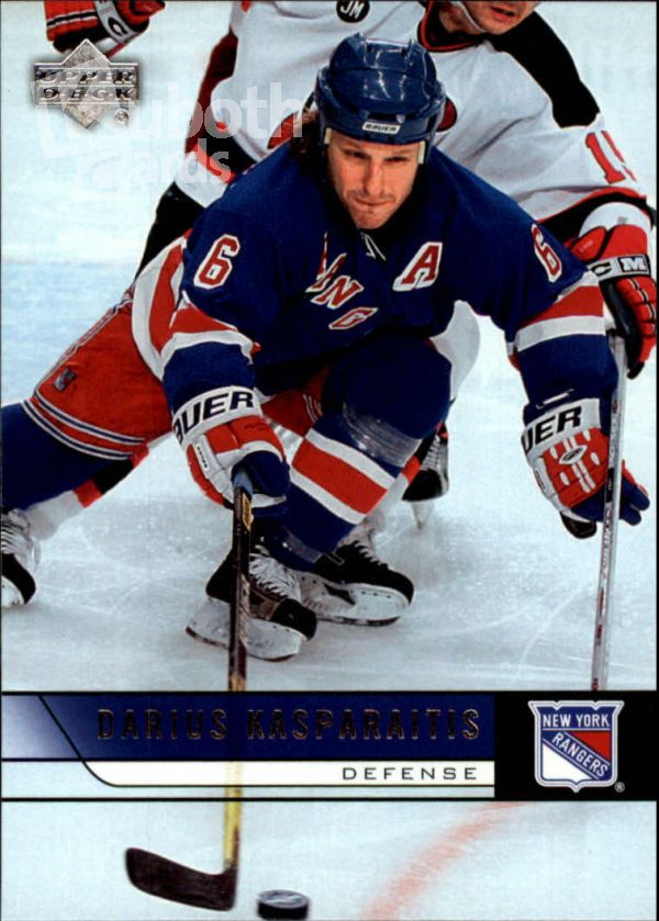 NHL 2006-07 Upper Deck - No. 133 - Darius Kasparaitis