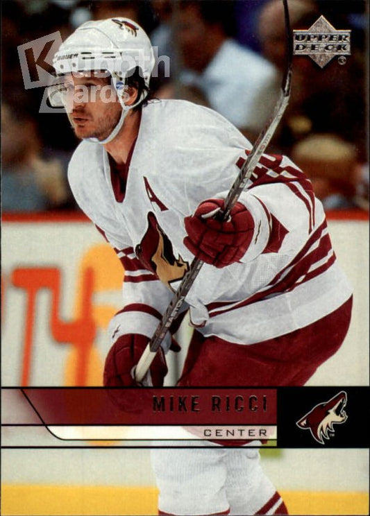 NHL 2006-07 Upper Deck - No 152 - Mike Ricci