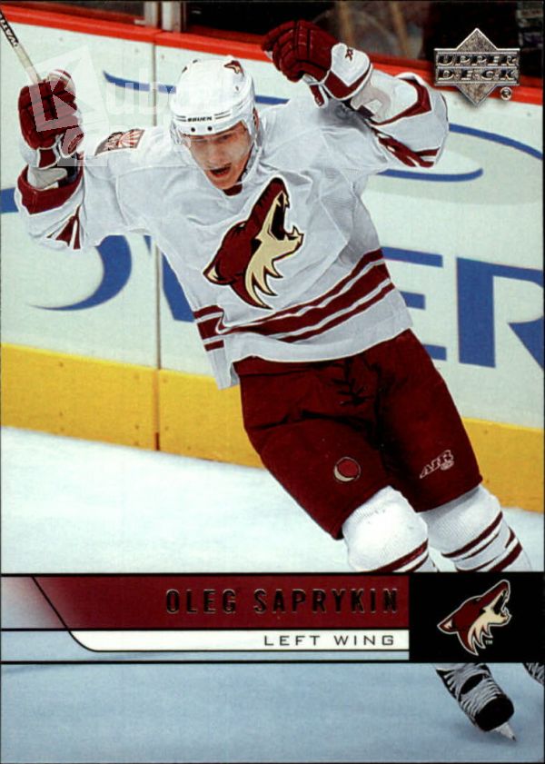 NHL 2006-07 Upper Deck - No 153 - Oleg Saprykin